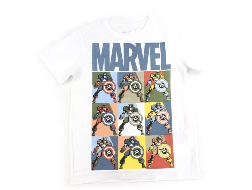 Name It bright white Marvel t-shirt